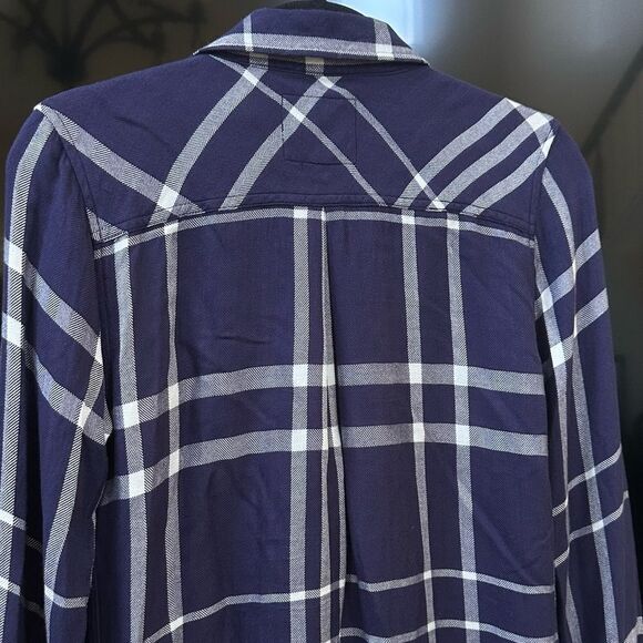 Rails Hunter Button Down Shirt in Midnight White Pine - Picture 4 of 8